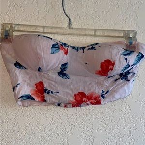 Two piece skirt and crop top